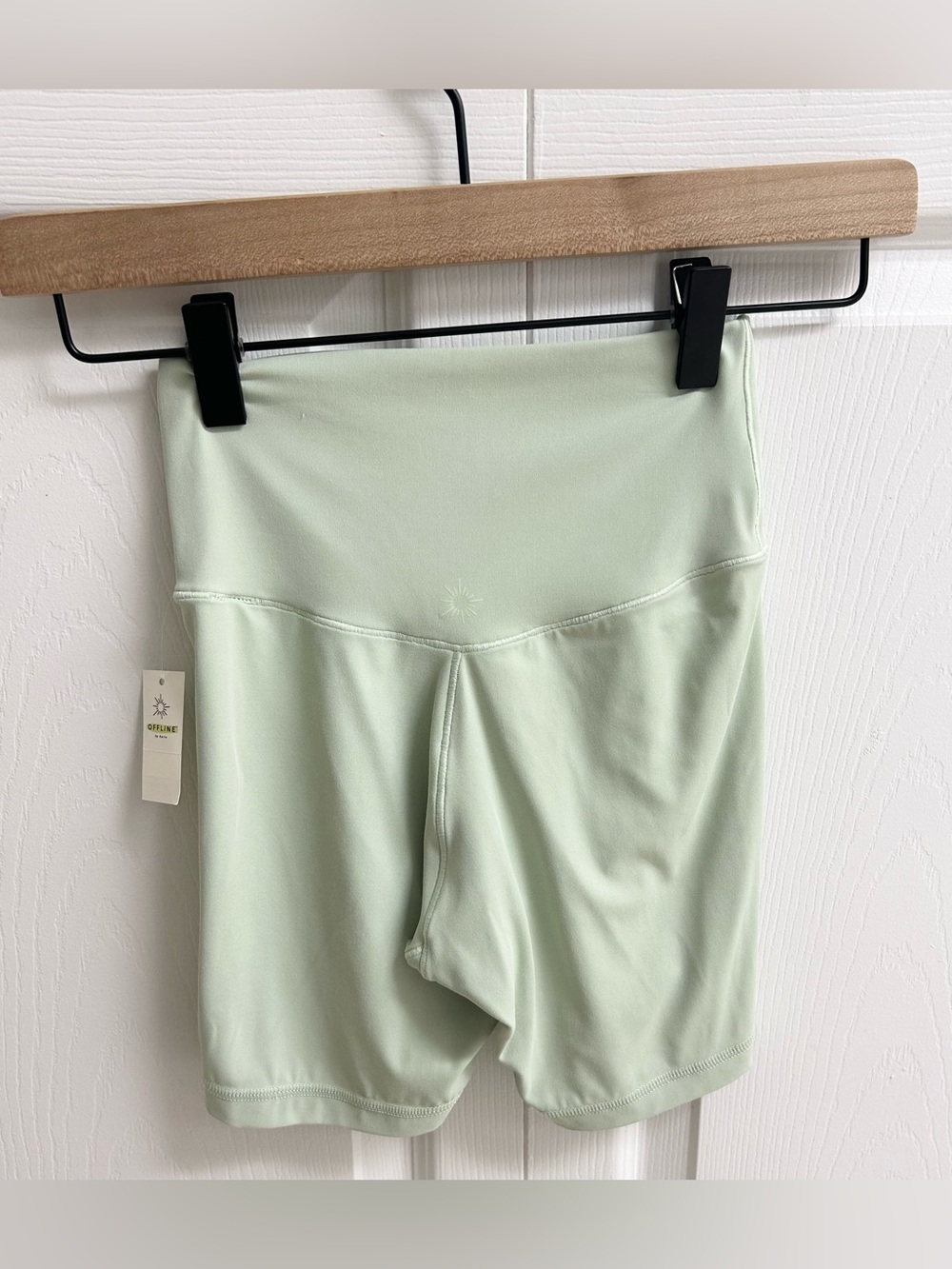πNWTπ Aerie Offline Real Me Crossover High Waisted 5" Bike Short - Picture 8 of 8